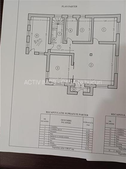 5 camere - 3 bai - 200 mp utili - teren 920 mp - Domnesti - Craitei - 18
