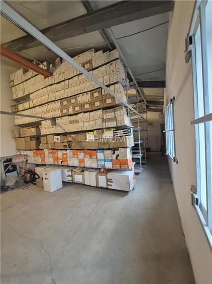 Hala / Spatiu de depozitare - cu birou și dormitor - curte generoasa  - zon - 8