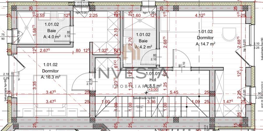 Duplex cu teren de 235 mp zona Baza Sportiva Gheorgheni. - 3