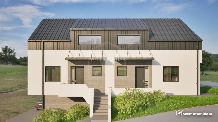 Duplex 4 camere, S+P+M, 156 mp utili, 280 mp teren,Dambul Rotund, zona linistita - 5