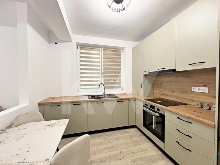 De inchiriat apartament 2 camere complet mobilat si utilat. Terasa mare.  - 13