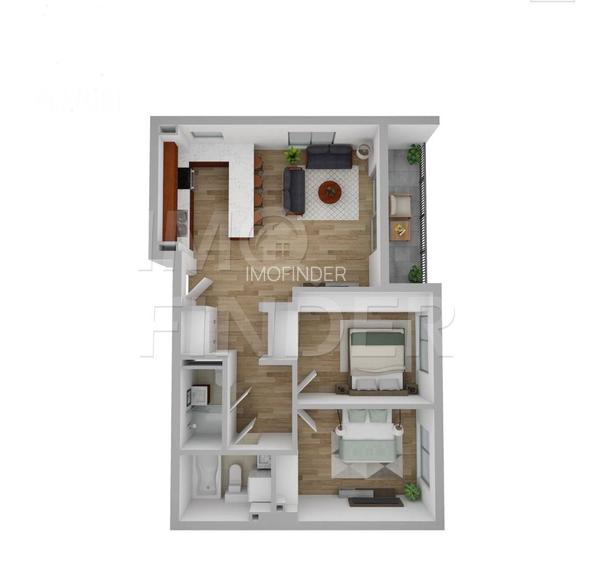 Apartament Premium - 3 camere, Andrei Muresanu - 0 % Comision - 5