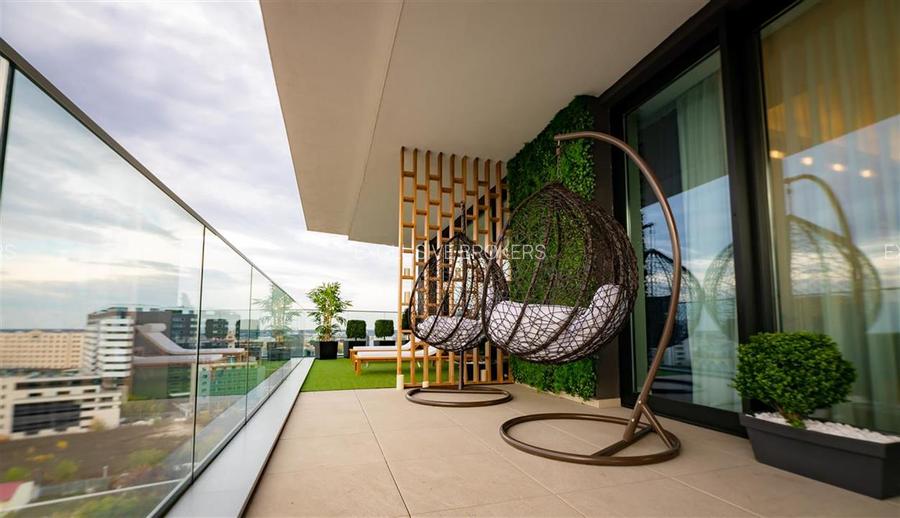 PENTHOUSE HERASTRAU  VEDERE PANORAMICA  3 PARCARI - 13