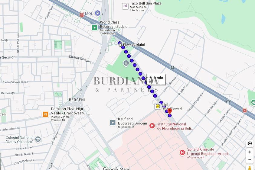Apartament cu 3 camere - Șoseaua Berceni 21- Metrou Piața Sudului - 20