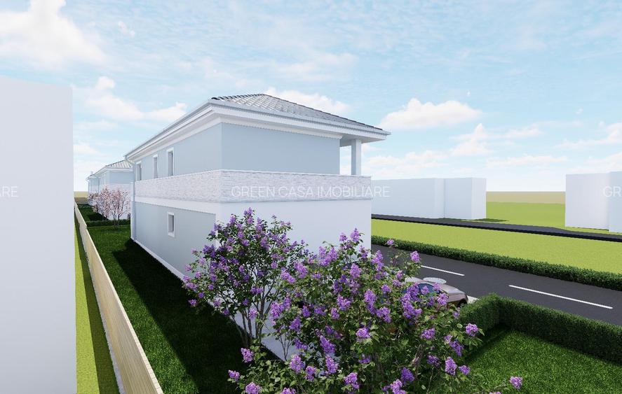 Teren 1500 mp, 3 parcele cu AC pentru case individuale, Florești - 4