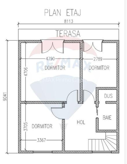 De închiriat casă renovată 2023, 5 camere, pericentral - 16