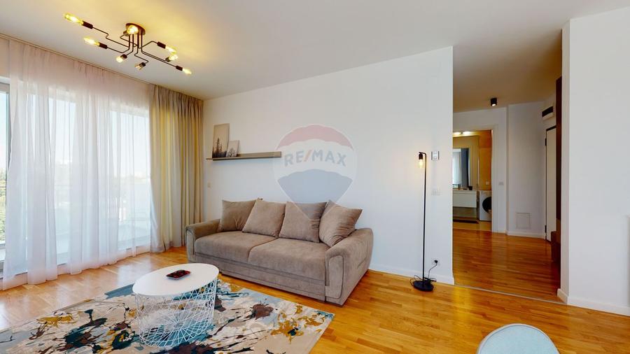 Apartament luminos cu 2 camere si parcare in Luxuria Domenii Residence