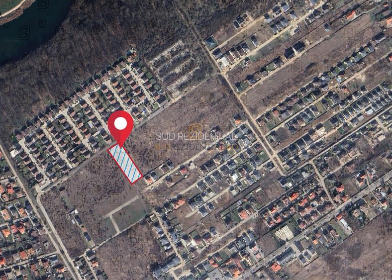 Teren intravilan 1352 mp, Corbeanca,Corbeanca Forest, ideal investitie - 4