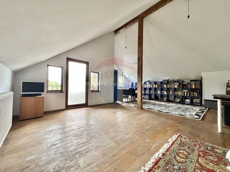 Casă de lemn cu teren generos de 1312 mp de vânzare în Fundulea - 26