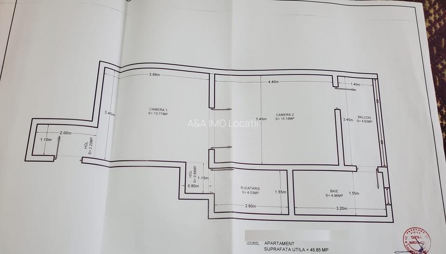 2 camere Parter Inalt zona Piata Sfintii Voievozi ideal investitie - 12
