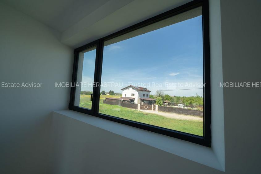 Vilă modernă în Corbeanca | Construcție solidă, 3 dormitoare + birou - 12
