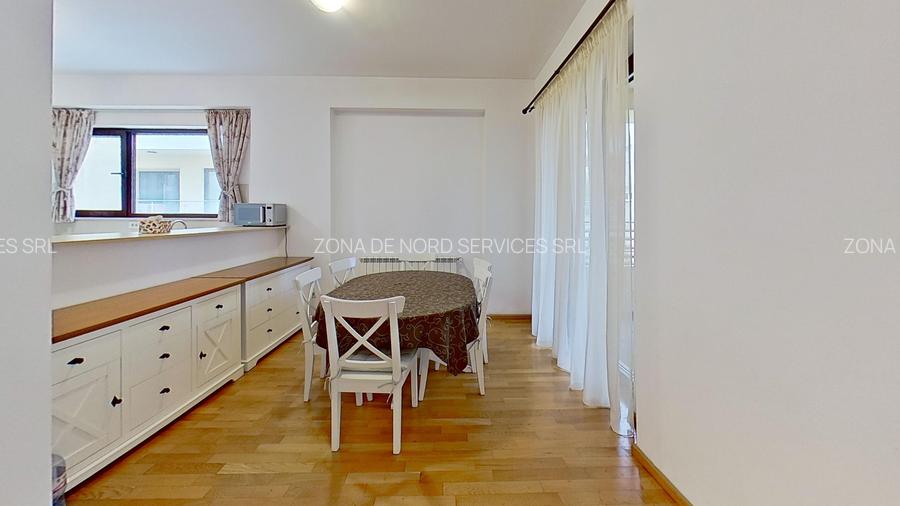 Ap. Nordului-Herăstrău | Cartierul Francez | 4 cam + dressing | 3 băi, garaj - 8