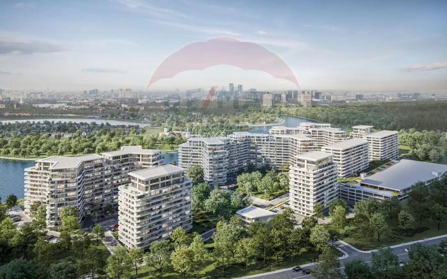 Vanzare ap 4 camere - 47 mp terasa vedere la lac în One Lake District - 12