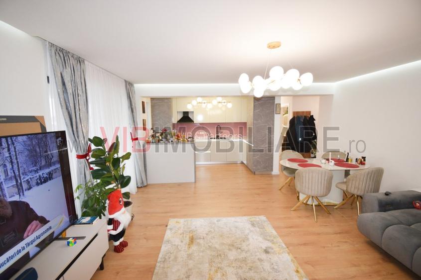 Straulesti 3 camere decomandat mobilat lux bloc 2025 - 2