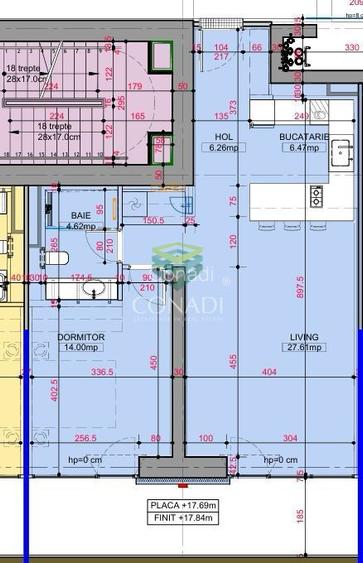 Apartament cu 2 camere ONE High District// INVESTITIE - 2