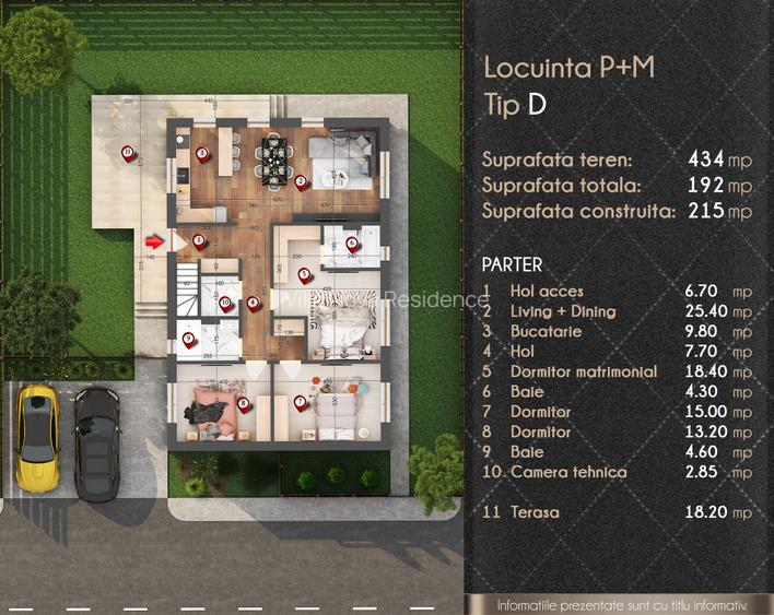 Casa P+M cu sistem HVAC | Pompa de caldura | Panouri fotovoltaice | Smart Home - 17