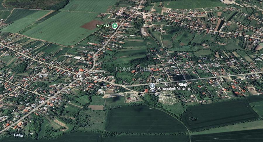 Teren pentru dezvoltare de 21800 mp cu front 58 m | Snagov - Gruiu | 0% - 3