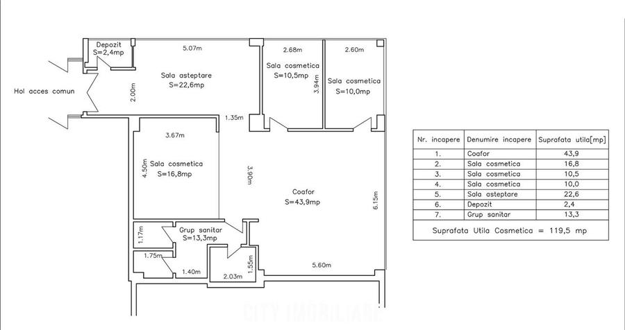 Spatiu comercial, S-120mp, 4 parcari, parter, Europa - 9