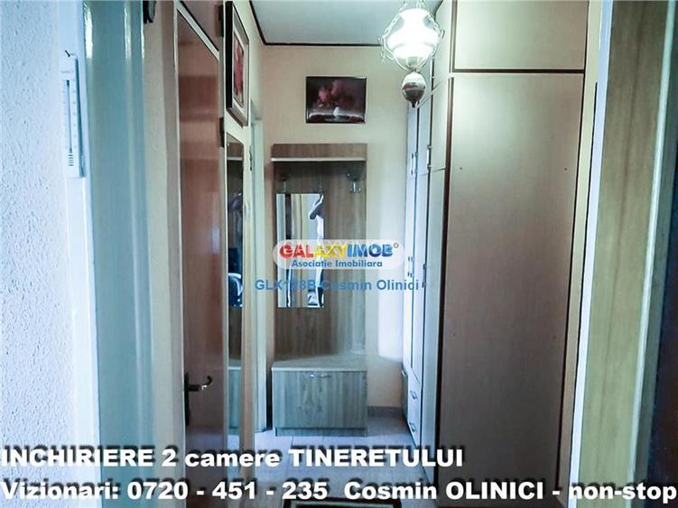 Inchiriere apartament 2 camere Tineretului langa parc mobilat utilat - 14
