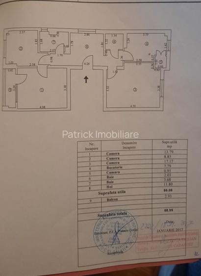 Apartament 3 camere Port (vizavi de Palatul Navigației) - 5