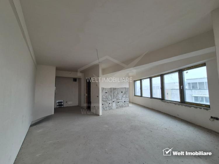 Apartament semifinisat, 45mp, balcon, zona Calea Floresti - 2