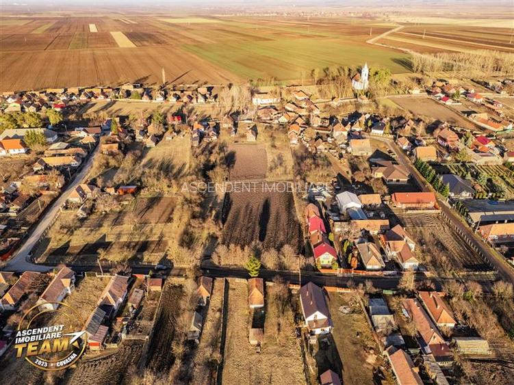 FILM! 4.554 mp intravilan, PUZ: locuinta,afacere,productie,satul Marcusa, deschi - 3