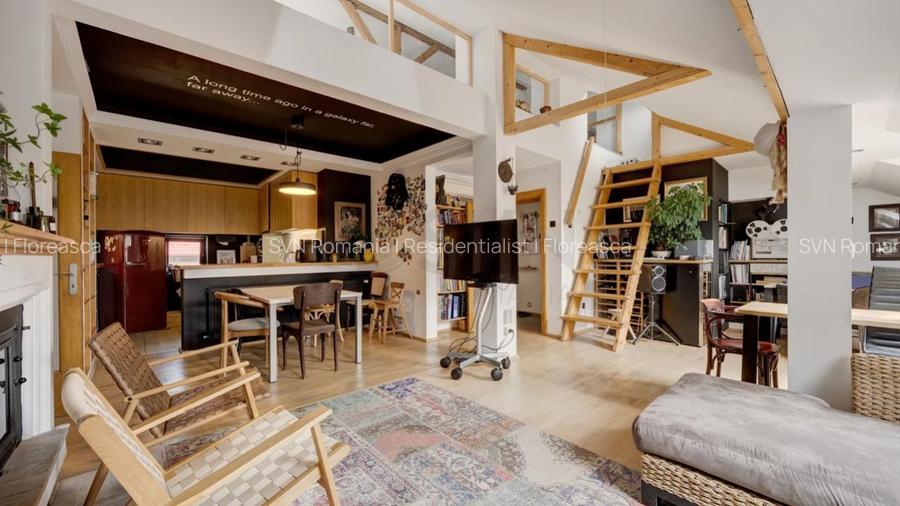 REA1023804 Apartament tip loft in vila I 168 mp  I Floreasca - 5