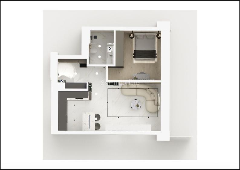 Apartament 2 camere | ONE Floreasca Towers | VEDERE LAC - 13