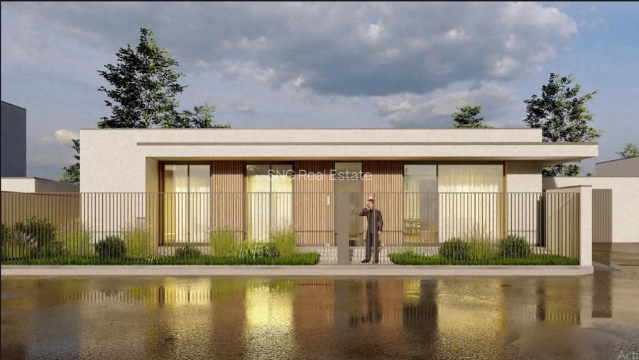 De vanzare casa parter moderna panouri pompa de caldura garaj Laguna Verde  - 13