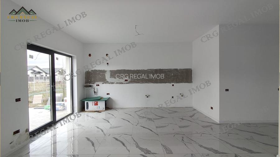 De Vanzare Casa Parter 3 camere 2 Bai Teren 33mp Comuna Berceni - 3