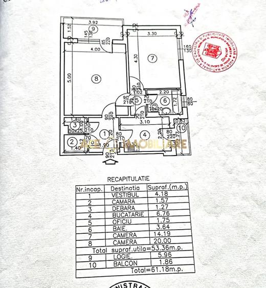 2 Camere de vanzare | Titan | Metrou | Centrala | Mobilat | Utilat - 6