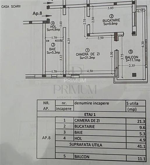 CHISODA  - 1 CAMERA - DECOMANDAT - MOBILAT - PARCARE INCLUSA - ZONA BUNA - 8