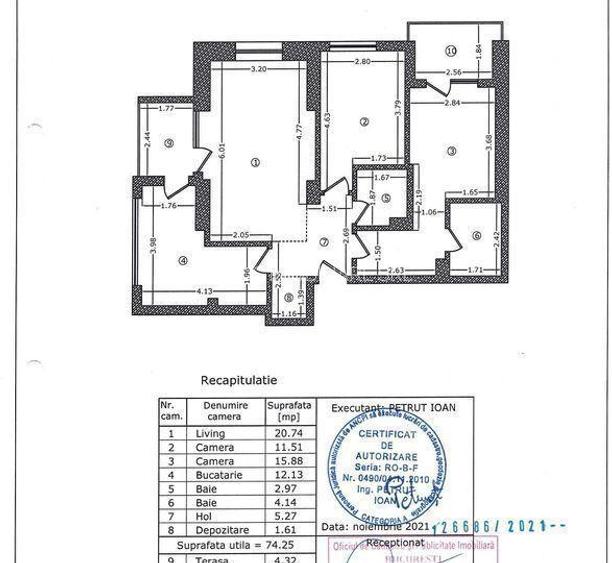 Apartament 3 camere!!!Granvia Residence!!! - 9