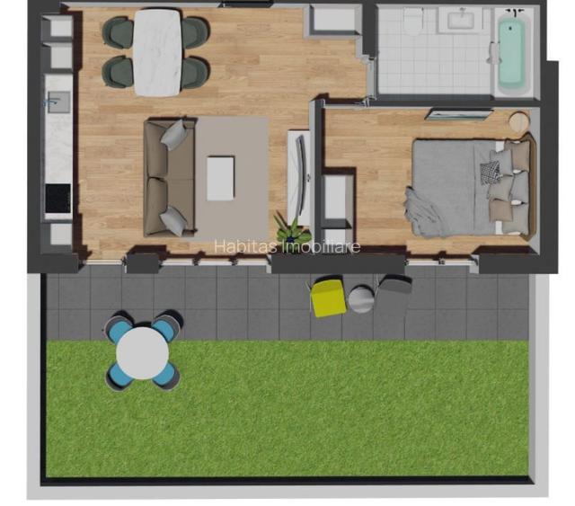 Apartament cu 2, camere, zona Vivo, parcari subterane - 37