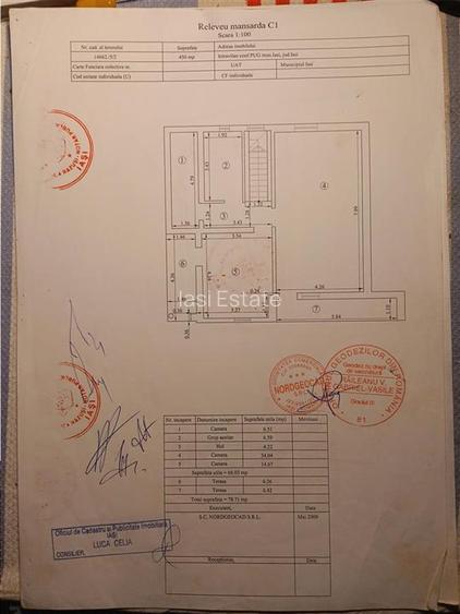 Copou Viticultori Vila D+P+M S.U.=181,74 Teren 415mp.constructie 2010 - 16