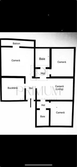 SOARELUI - ETAJ 3 - DECOMANDAT - 4 CAMERE - 2 BAI - CENTRALA PROPRIE - CLIMA - 5