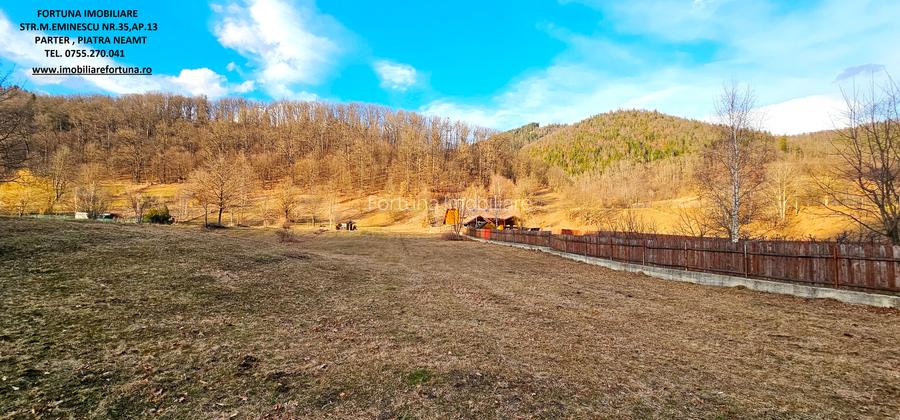 Teren ideal Casa de vacanta/Pastravarie, sat Cuejdiu,com.Garcina - 4