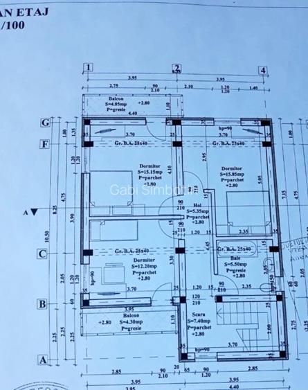 Vila cu etaj Breazu Pădurea Mârzești – 4 camere, încălzire pardoseală - 15