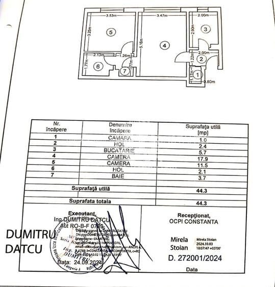 Apartament 2 camere - Tomis 2, Bd. Mircea cel Bătrân la 10 min de mare - 7