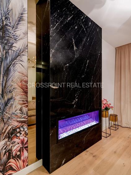 Apartament de lux Herăstrău | Șemineu & Terasă 45 mp - 9