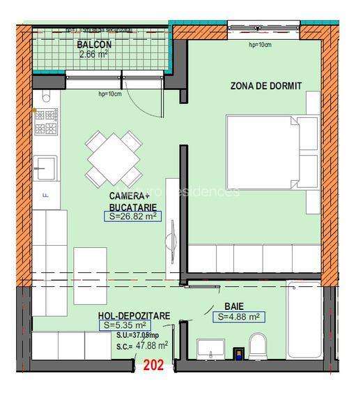 Studio Dublu Zona Cismea Lac Siutghiol - 1