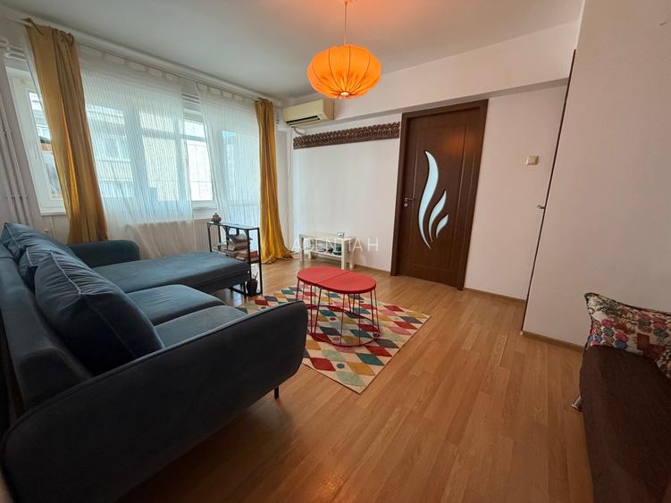 Cismigiu apt 2 camere renovat, mobilat, balcon, centrala proprie, lista U3 - 3