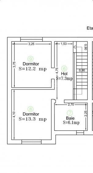 4 CAMERE, SUPRAFATA GENEROASA , ZONA KAUFLAND  - 11
