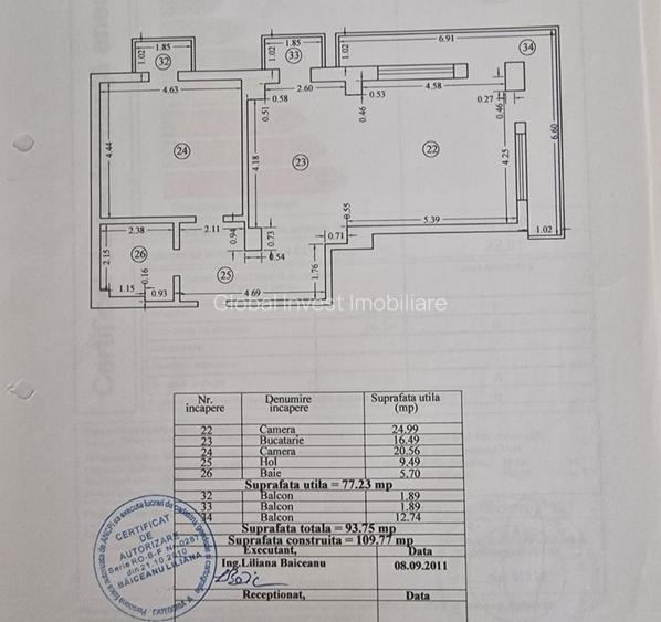 Statiunea Mamaia - 2 camere 93mp cu vedere frontala Lacul Shiutghiol, parcare - 1
