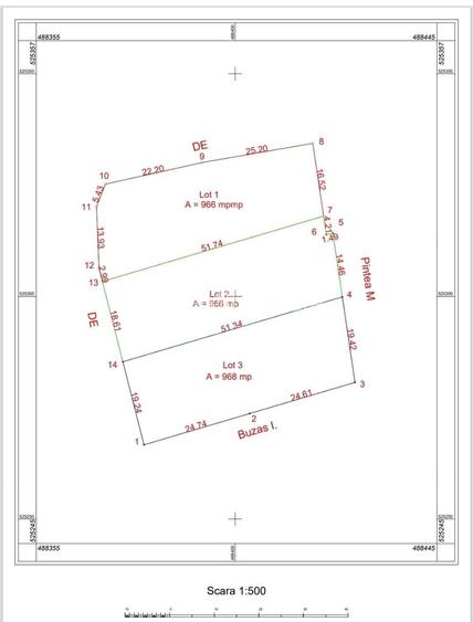Teren, Albești, str Podului - 12