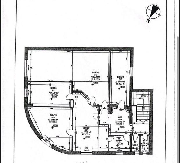 Ocazie SPECIALA: VAND cladire birouri 380 mp plus 233  mp curte zona centrala - 7