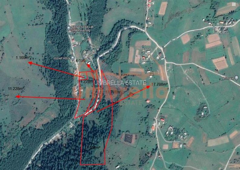 TEREN DE VANZARE 34.201m²/20€ m² IN VARSAG HARGHITA - 20