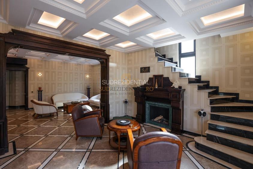 Apartament exclusivist tip duplex, 7 camere + curte, zona Parcul Carol - 20