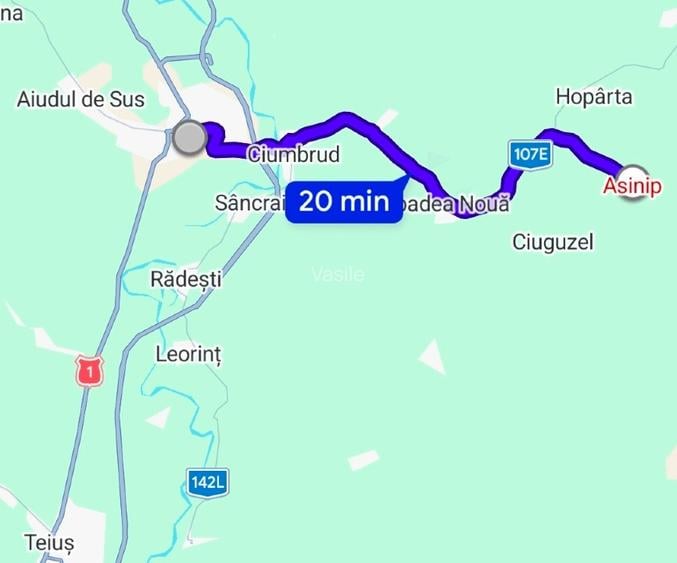 Teren agricol in extravilan la 16 Km de Aiud - 2