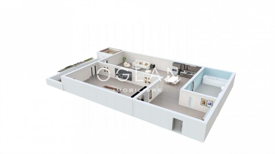 Studio , 43.63 mp utili + balcon - Zona Lacul lui Binder - 7